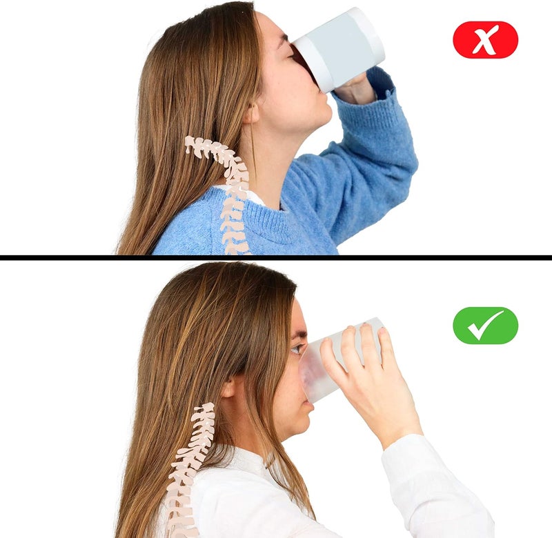 PEPE Mobility Nosey Cups for Adults (x2 Units), Drinking Cut Out Cup, Dysphagia, Hospital Cup, Aids for Elderly - Image 4
